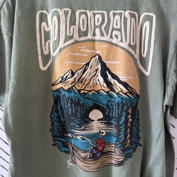 Call Your Mother Colorado Graphic Crewneck T-Shirt Size XL - Picture 1 of 6